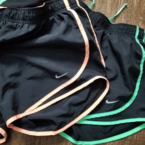 2 Nike running Shorts